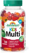 پاستیل مولتی‌ویتامین کودکان جیمیسون، 130 عددی، با طعم پرتقال، گیلاس و تمشک (Jamieson Multivitamin Gummies for Kids) - تصویر 1