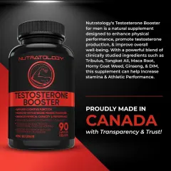 مکمل افزایش تستوسترون ناتراتولوژی (Nutratology Testosterone Booster) برای آقایان | 90 کپسول - تصویر 7