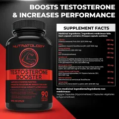 مکمل افزایش تستوسترون ناتراتولوژی (Nutratology Testosterone Booster) برای آقایان | 90 کپسول - تصویر 3