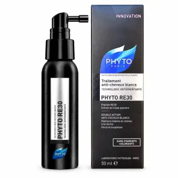 اسپری ضد سفیدی مو فیتو پاریس مدل PHYTO RE30 Anti-Grey Hair Treatment حجم ۵۰ میلیلیتر