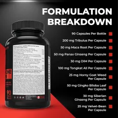مکمل افزایش تستوسترون ناتراتولوژی (Nutratology Testosterone Booster) برای آقایان | 90 کپسول - تصویر 4