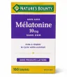 Nature's Bounty Melatonin 10 mg 180 Tablets - مکمل ملاتونین نیچرز باونتی 10 میلی‌گرم 180 عددی - تصویر 1