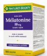 Nature's Bounty Melatonin 10 mg 180 Tablets - مکمل ملاتونین نیچرز باونتی 10 میلی‌گرم 180 عددی - تصویر 2