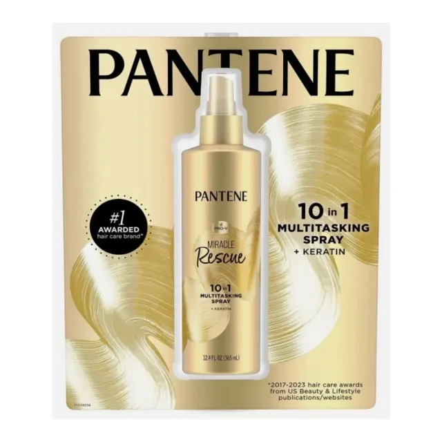 اسپری موی ۱۰ کاره پنتن Miracle Rescue با کراتین، حجم ۳۶۵ میلی‌لیتر - Pantene Pro-V Miracle Rescue 10 in 1 Multitasking Spray + Keratin – 365 mL
